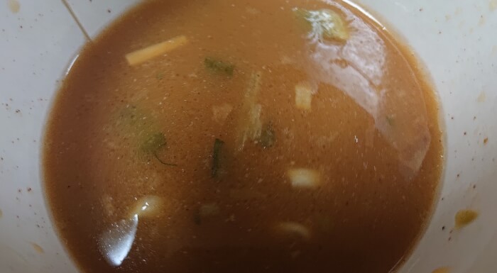 セブンの銘店紀行 中華蕎麦とみ田のスープ